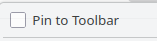 Pinning Library Extension in Firefox